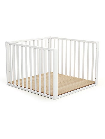 Jurababy -parc bébé évolutif en bois kasa