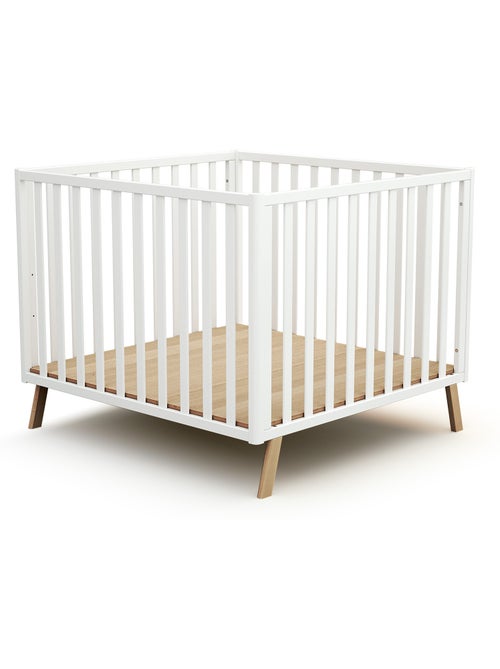 Jurababy -parc bébé évolutif en bois kasa - Kiabi Jurababy -parc bébé évolutif en bois kasa - Kiabi