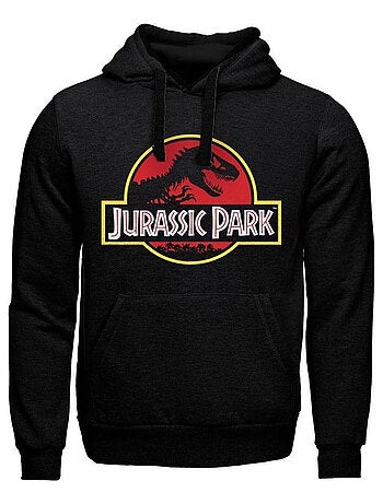 Jurassic Park - Sweat à capuche motif/style logo