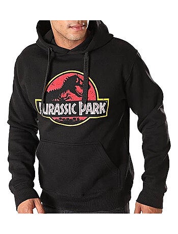 Jurassic Park - Sweat à capuche motif/style logo