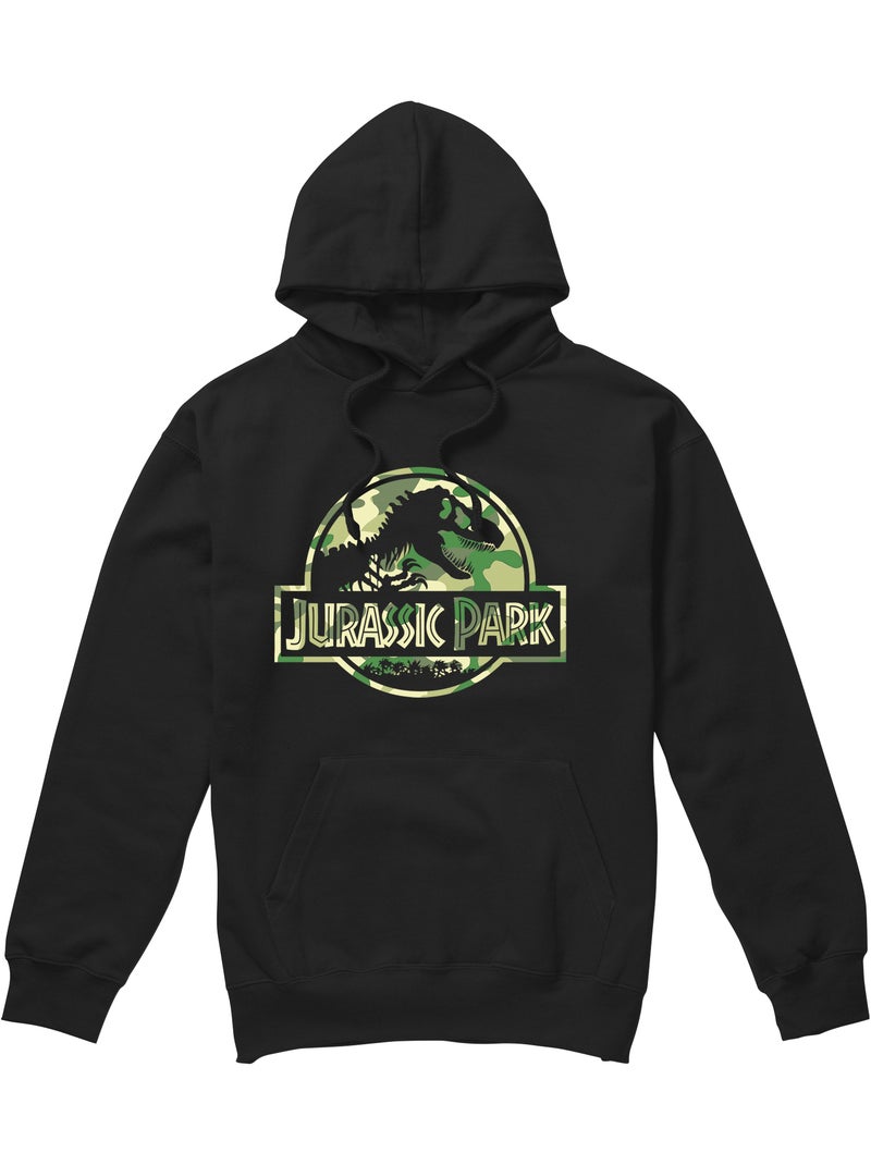 Jurassic Park - Sweat à capuche Noir - Kiabi
