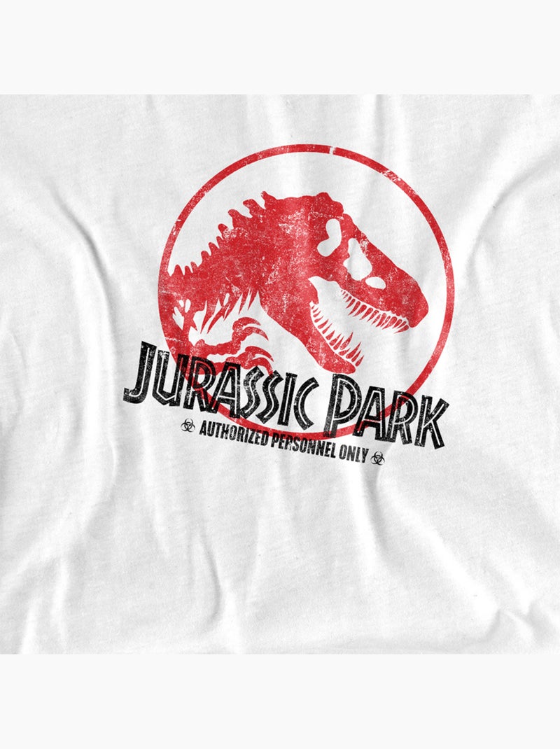 Jurassic Park - T-shirt motif rétro Blanc - Kiabi