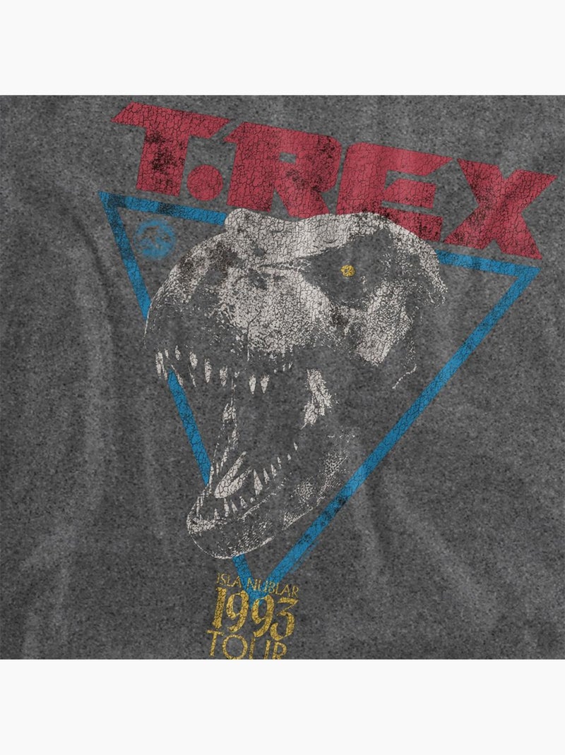 Jurassic Park - T-shirt motif/style T-Rex Noir - Kiabi