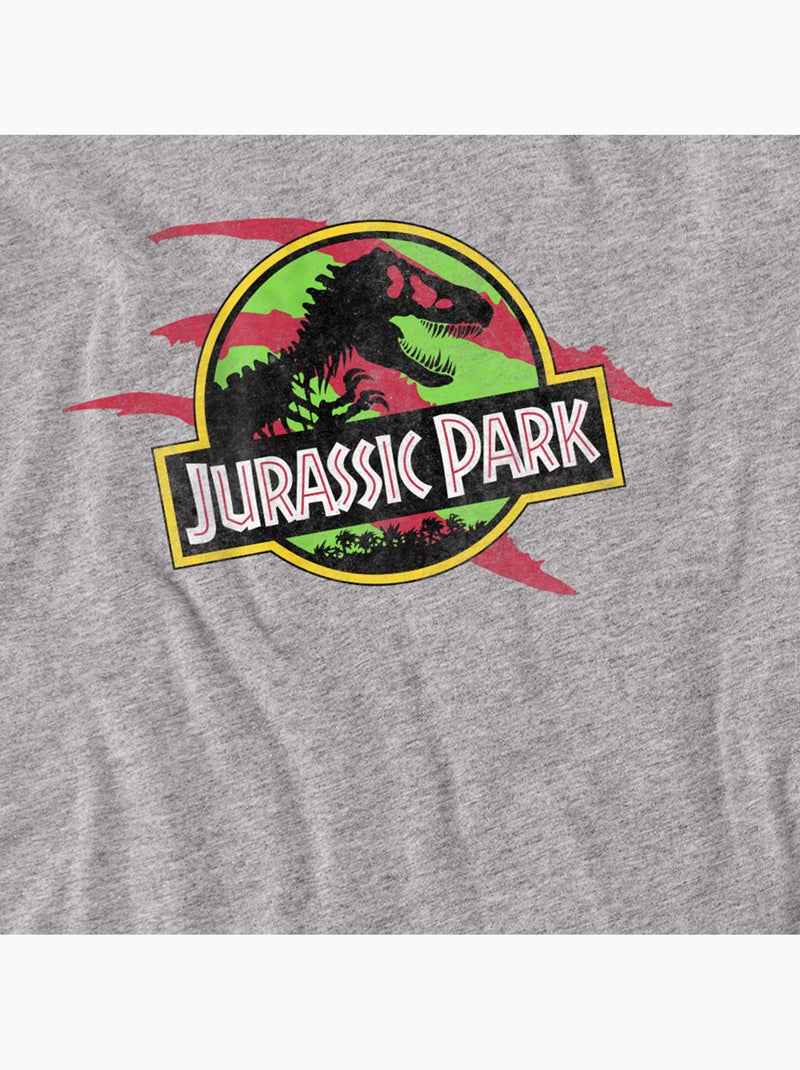 Jurassic Park - T-shirt TRUCK Gris chiné - Kiabi