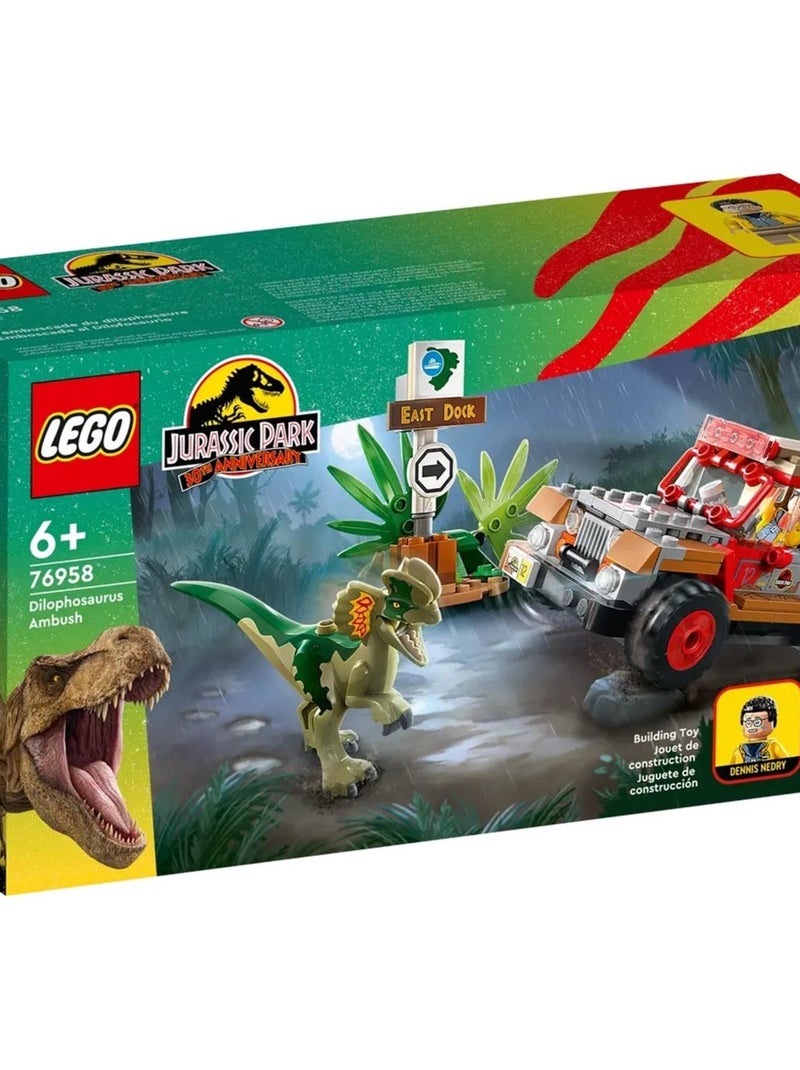 Jurassic Park L'embuscade du dilophosaure N/A - Kiabi