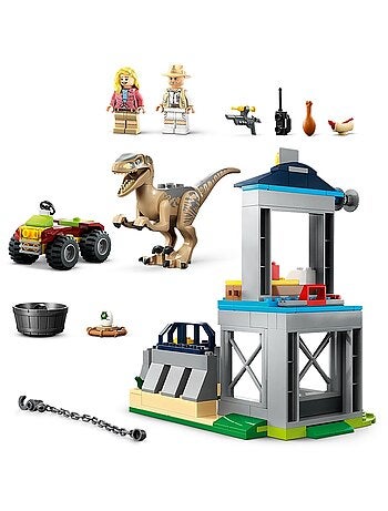 Jurassic Park L'évasion du vélociraptor