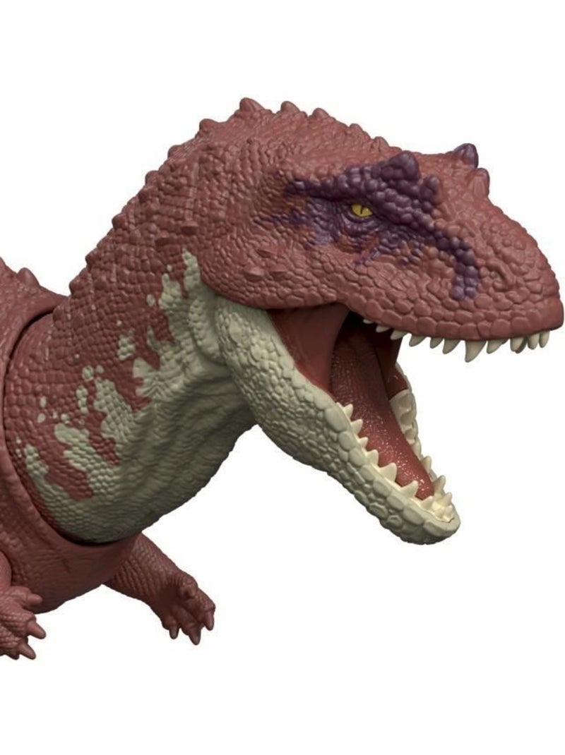 Jurassic world - figurine articulée aucasaurus rugissement féroce - son - jurassic world - jgb88 Gris - Kiabi