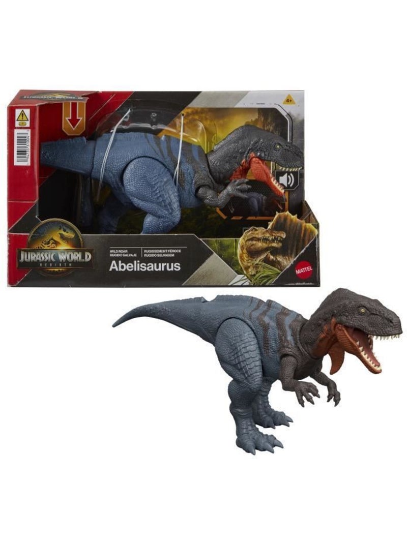 Jurassic world - renaissance - figurine articulée abelisaurus - jurassic world - jgb91 Gris - Kiabi