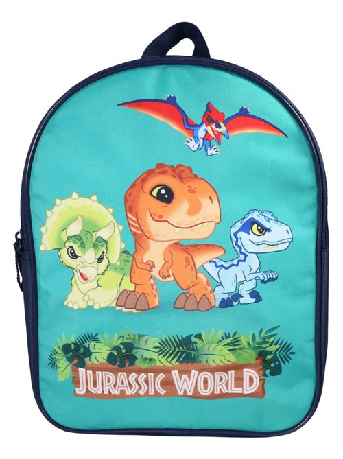 Jurassic World - Sac goûter 31cm marine, 1 compartiment - Bagtrotter - Kiabi