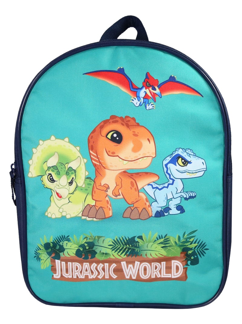 Jurassic World - Sac goûter 31cm marine, 1 compartiment - Bagtrotter Bleu marine - Kiabi
