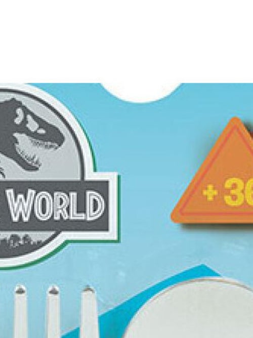 Jurassic World Ensemble Couverts Inox (Fourchette, Cuillère) - Kiabi