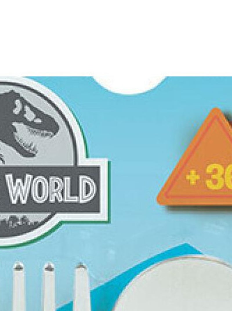 Jurassic World Ensemble Couverts Inox (Fourchette, Cuillère) Vert - Kiabi