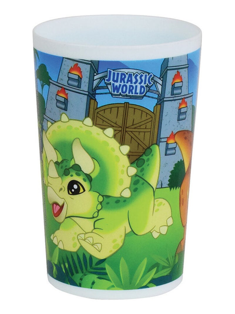 Jurassic World Ensemble Repas (Assiette, Bol, Verre) Vert - Kiabi