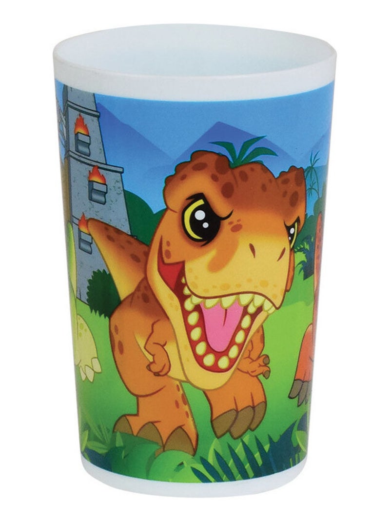 Jurassic World Ensemble Repas (Assiette, Bol, Verre) Vert - Kiabi