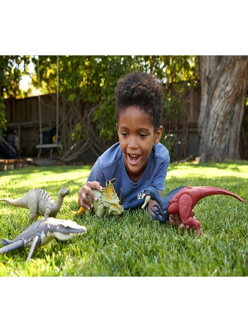 Jurassic World Figurine articulée de Megaraptor Multicolore - Kiabi