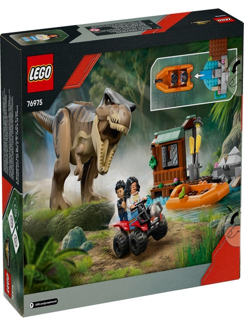 Jurassic World Le T. rex et l'évasion sur la rivière - Kiabi
