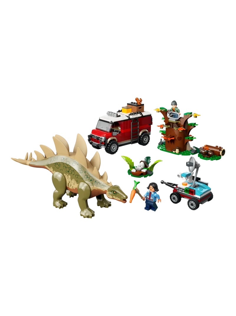 Jurassic World Missions dinosaures : la découverte du stégosaure Multicolore - Kiabi