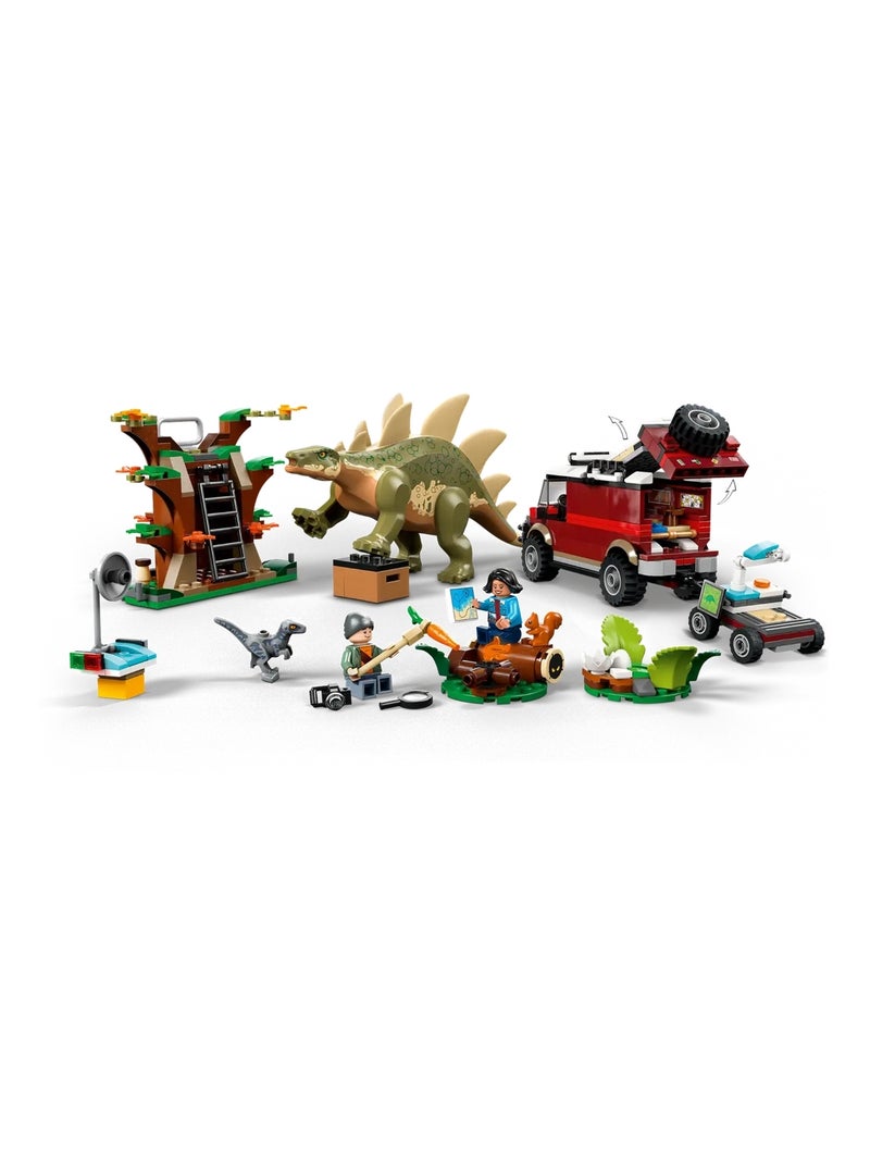 Jurassic World Missions dinosaures : la découverte du stégosaure Multicolore - Kiabi
