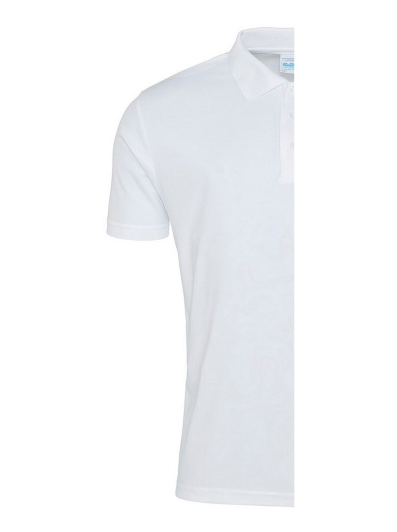 Just Cool - Polo Blanc - Kiabi