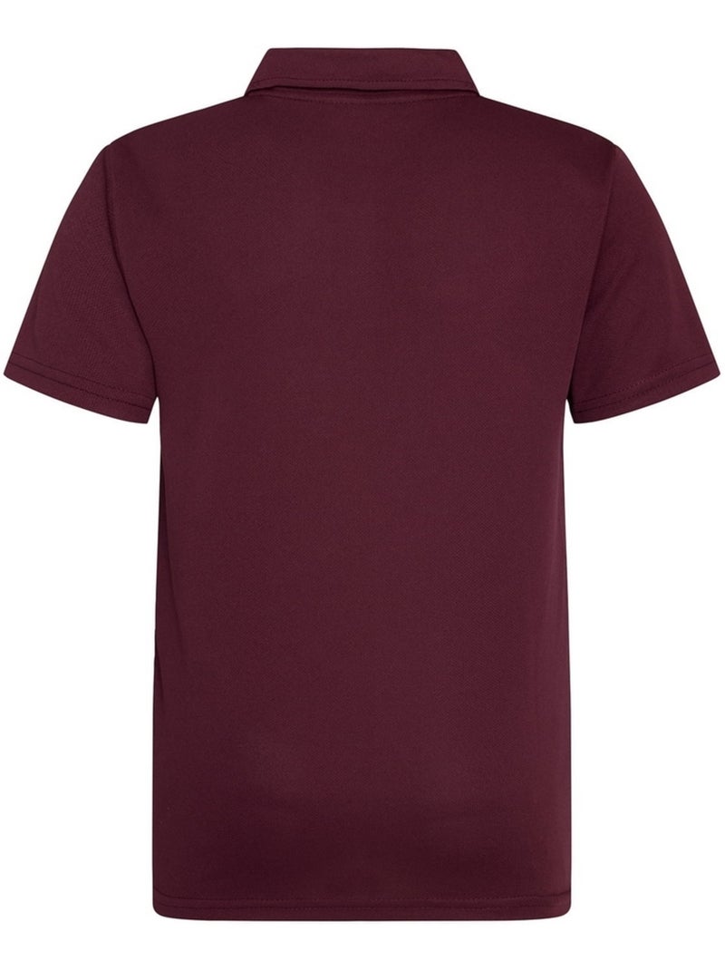 Just Cool - Polo Bordeaux - Kiabi