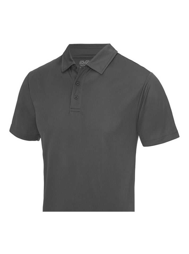 Just Cool - Polo COOL Gris moyen - Kiabi