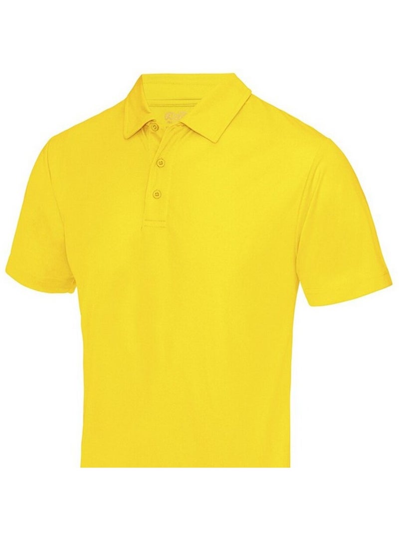 Just Cool - Polo COOL Jaune - Kiabi