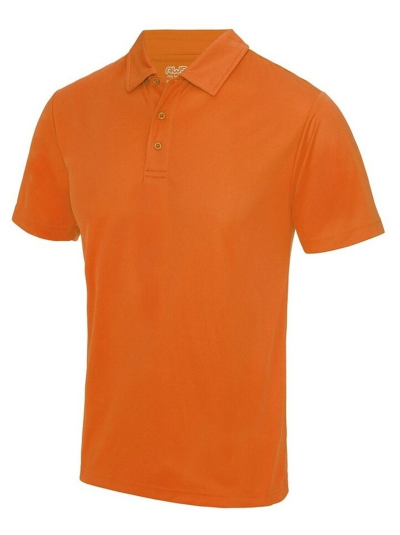 Just Cool - Polo COOL Orange clair - Kiabi