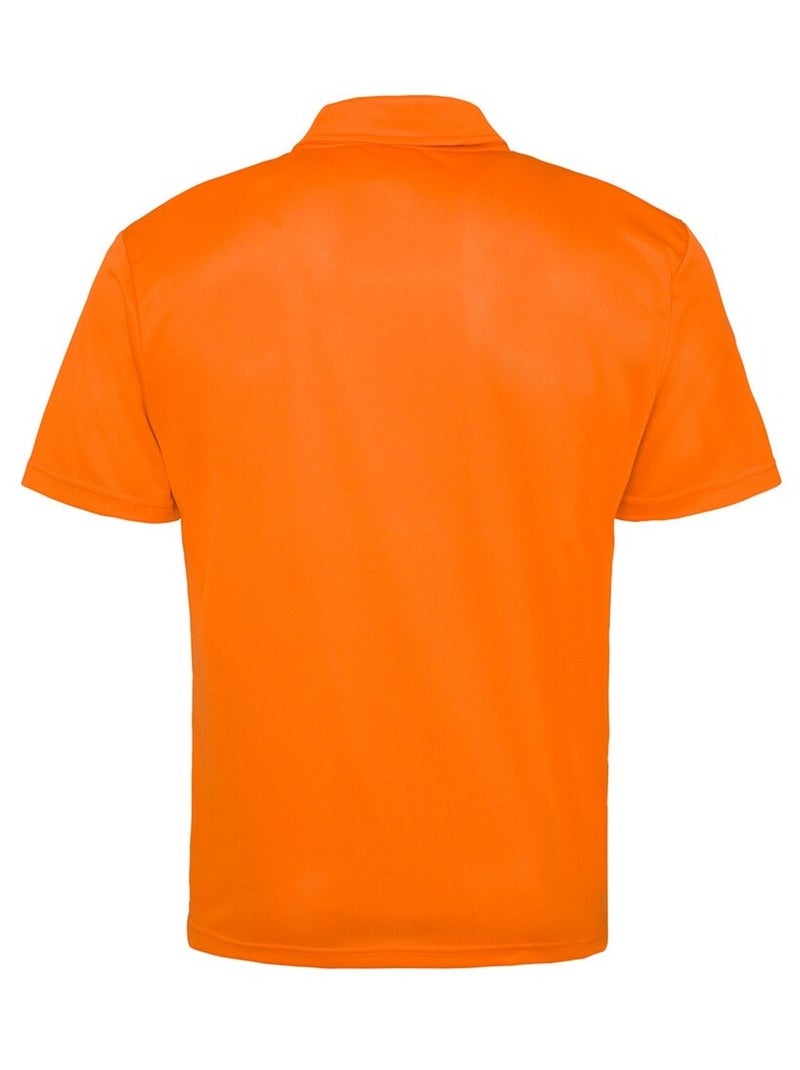 Just Cool - Polo COOL Orange clair - Kiabi