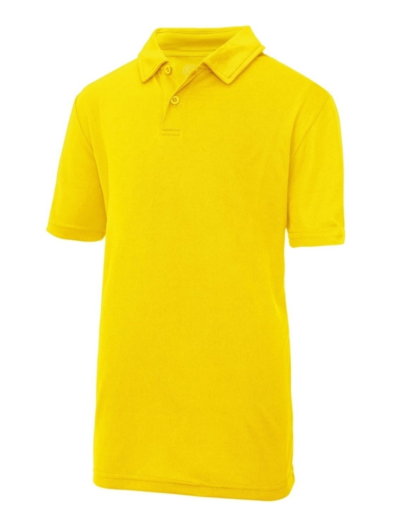Just Cool - Polo Jaune - Kiabi
