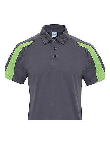 Just Cool - Polo motif/style Contrasté COOL