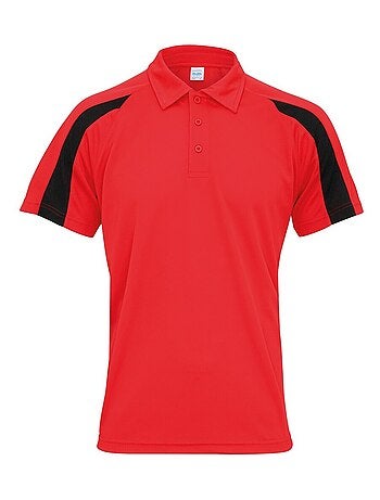 Just Cool - Polo motif/style Contrasté COOL