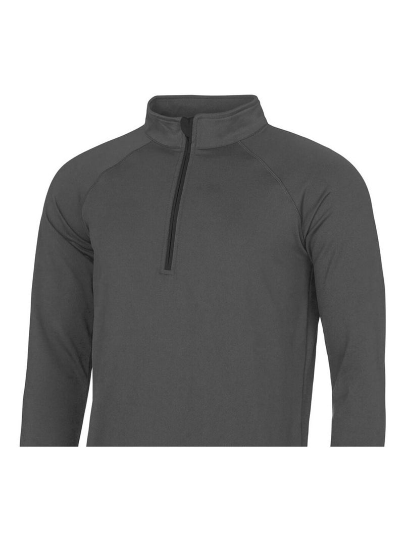Just Cool - Sweat motif/style uni Noir - Kiabi
