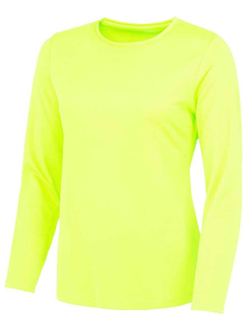 Just Cool - T-shirt manches longues motif/style uni - Kiabi