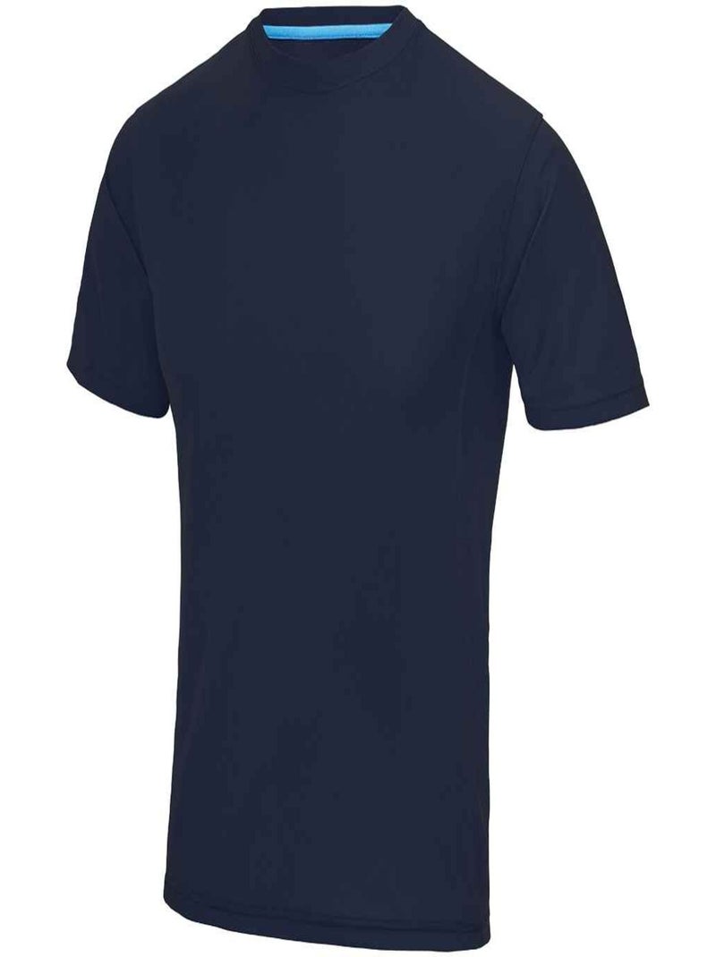 Just Cool - T-shirt SLà-HautERCOOL PERFORMANCE Bleu marine - Kiabi