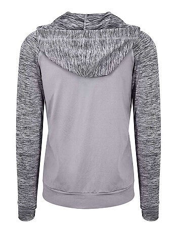 Just Cool - Veste à capuche motif/style Contrasté