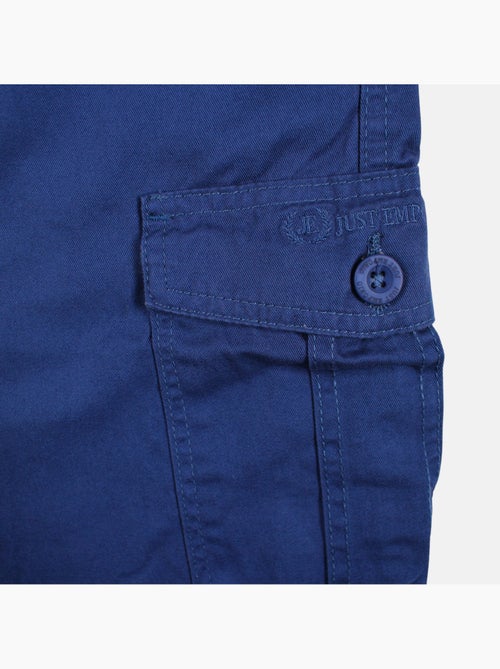 Just emporio - bermuda chino cargo, coupe droite et poches latérales - Kiabi Just emporio - bermuda chino cargo, coupe droite et poches latérales - Kiabi