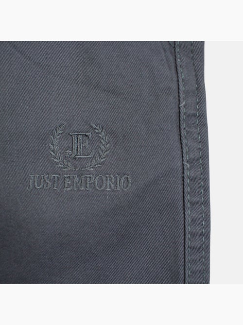 Just emporio - bermuda chino cargo, coupe droite - Kiabi Just emporio - bermuda chino cargo, coupe droite - Kiabi