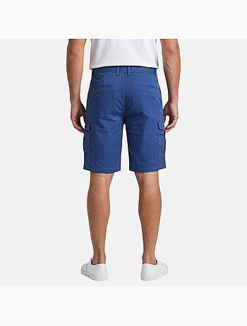 Just emporio - bermuda chino cargo coupe droite, poches latérales