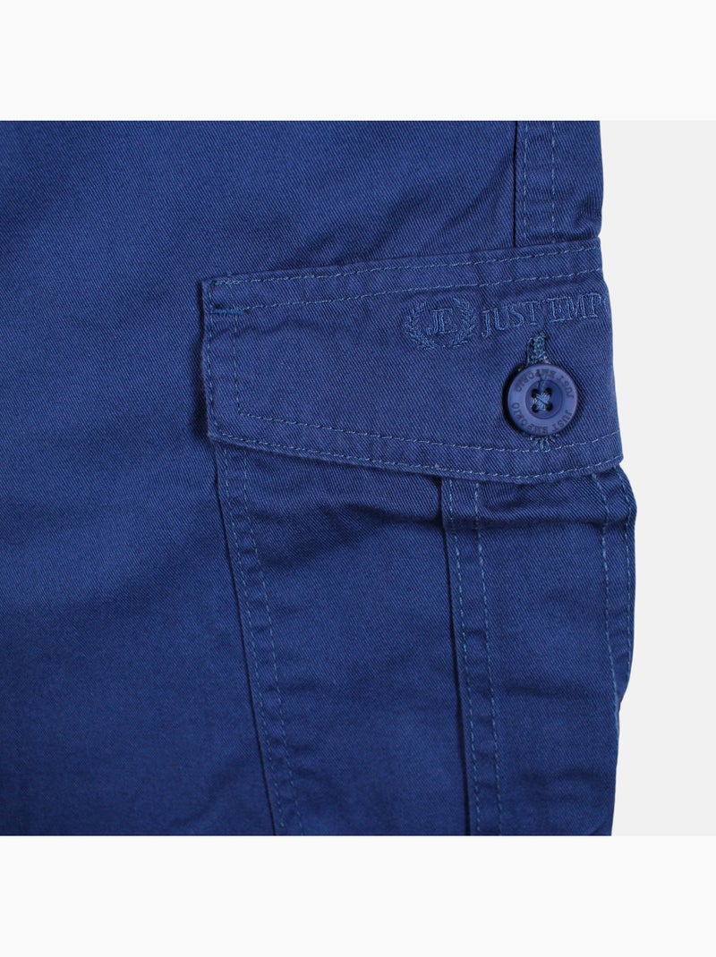 Just Emporio - Bermuda chino Homme Bleu marine - Kiabi