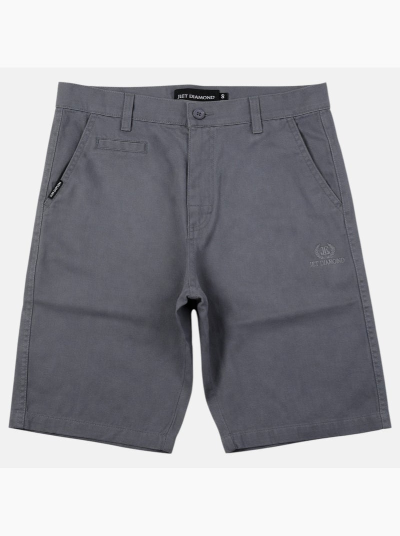Just Emporio - Bermuda chino Homme Gris - Kiabi