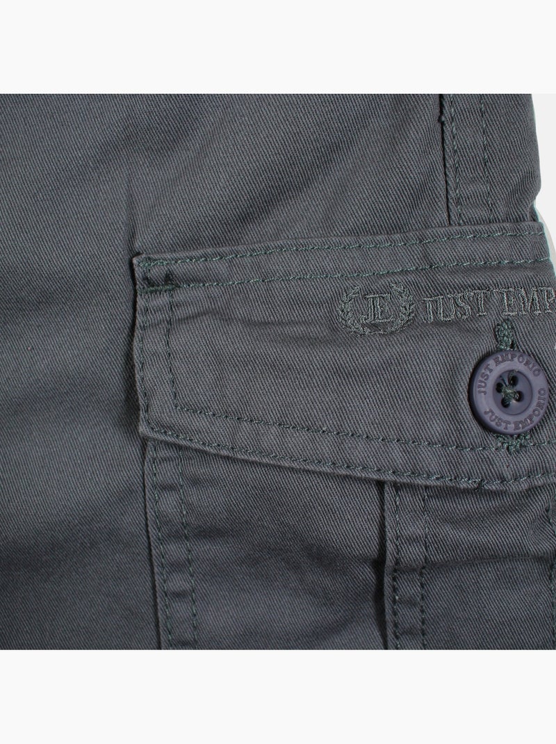 Just Emporio - Bermuda chino Homme Gris - Kiabi