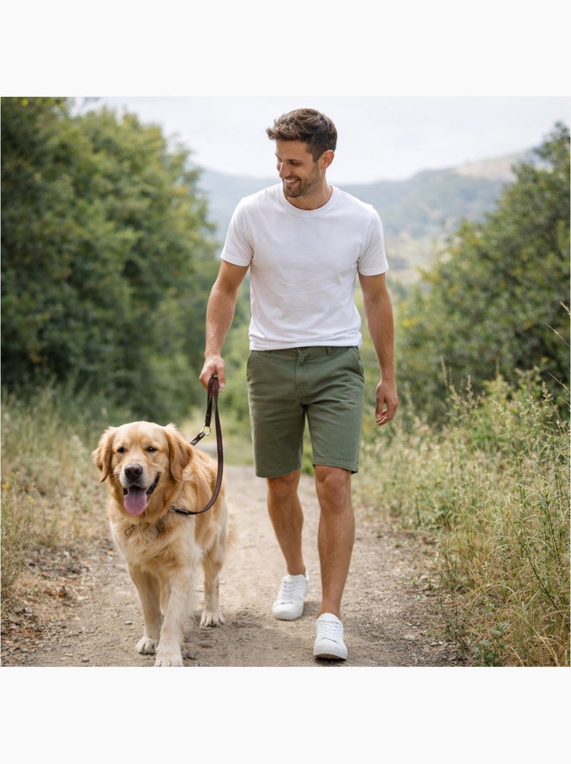 Just Emporio - Bermuda chino Homme Kaki - Kiabi