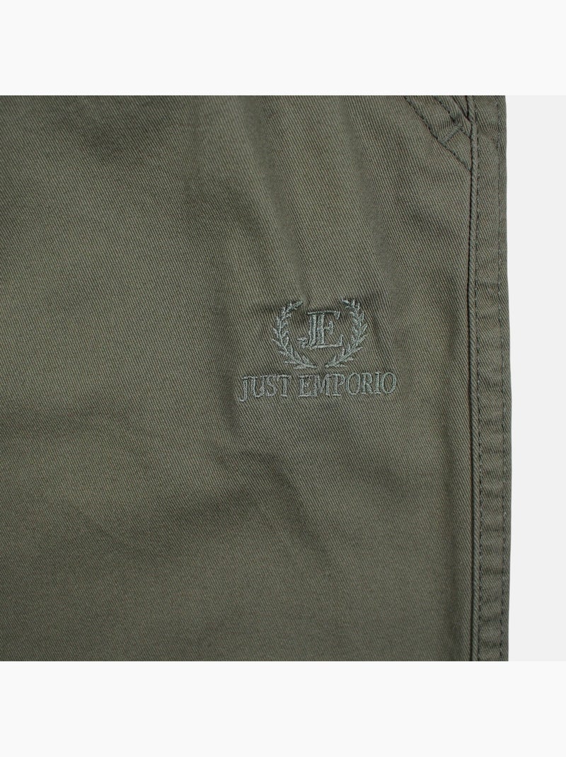 Just Emporio - Bermuda chino Homme Kaki - Kiabi