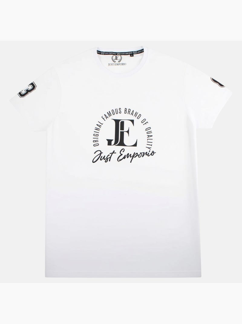 Just Emporio - T-shirt manches courtes Homme Blanc - Kiabi