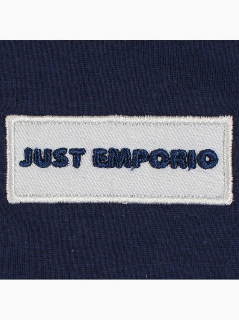 Just Emporio - T-shirt manches courtes Homme Bleu marine - Kiabi
