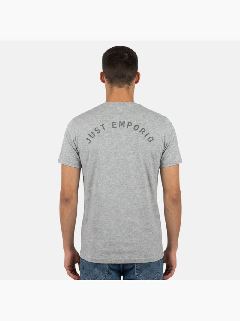 Just Emporio - T-shirt manches courtes Homme Gris - Kiabi