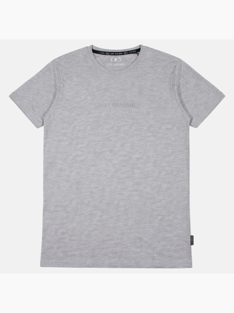 Just Emporio - T-shirt manches courtes Homme Gris - Kiabi