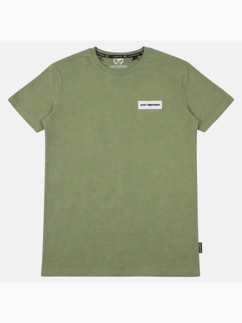Just Emporio - T-shirt manches courtes Homme Kaki - Kiabi