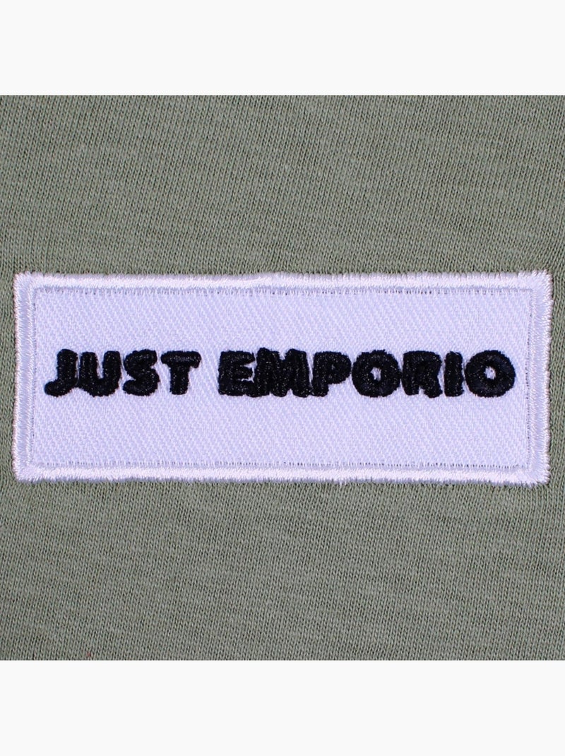 Just Emporio - T-shirt manches courtes Homme Kaki - Kiabi