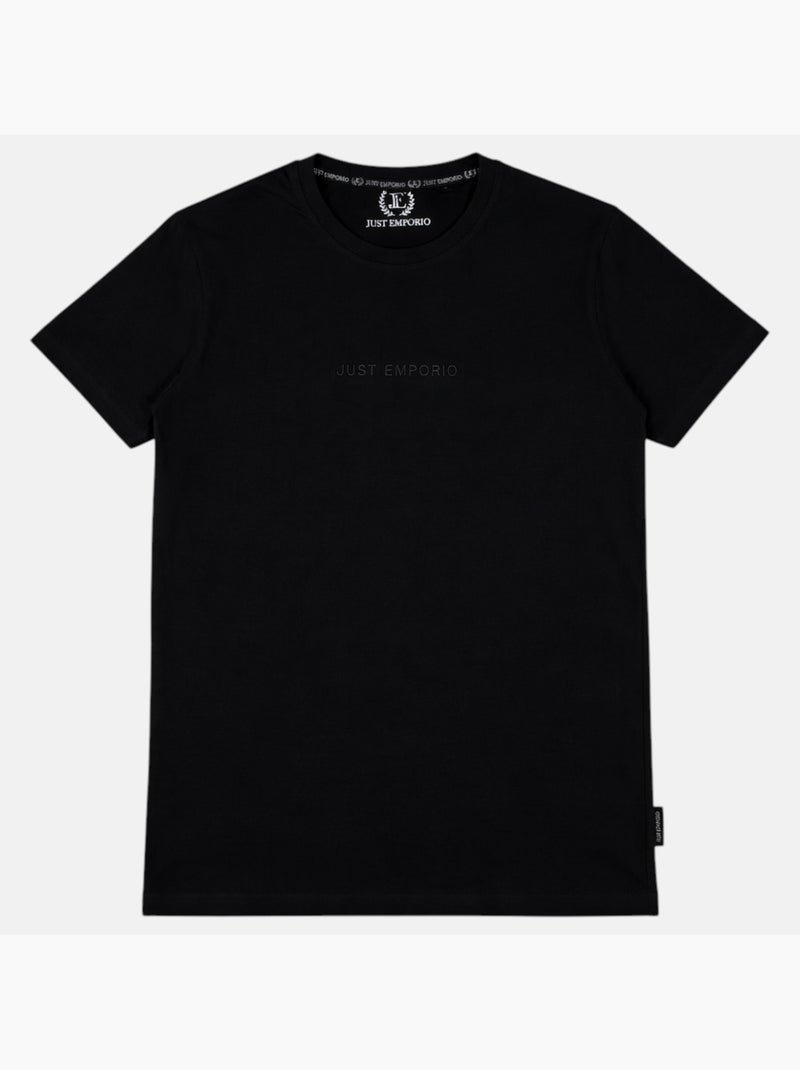 Just Emporio - T-shirt manches courtes Homme Noir - Kiabi